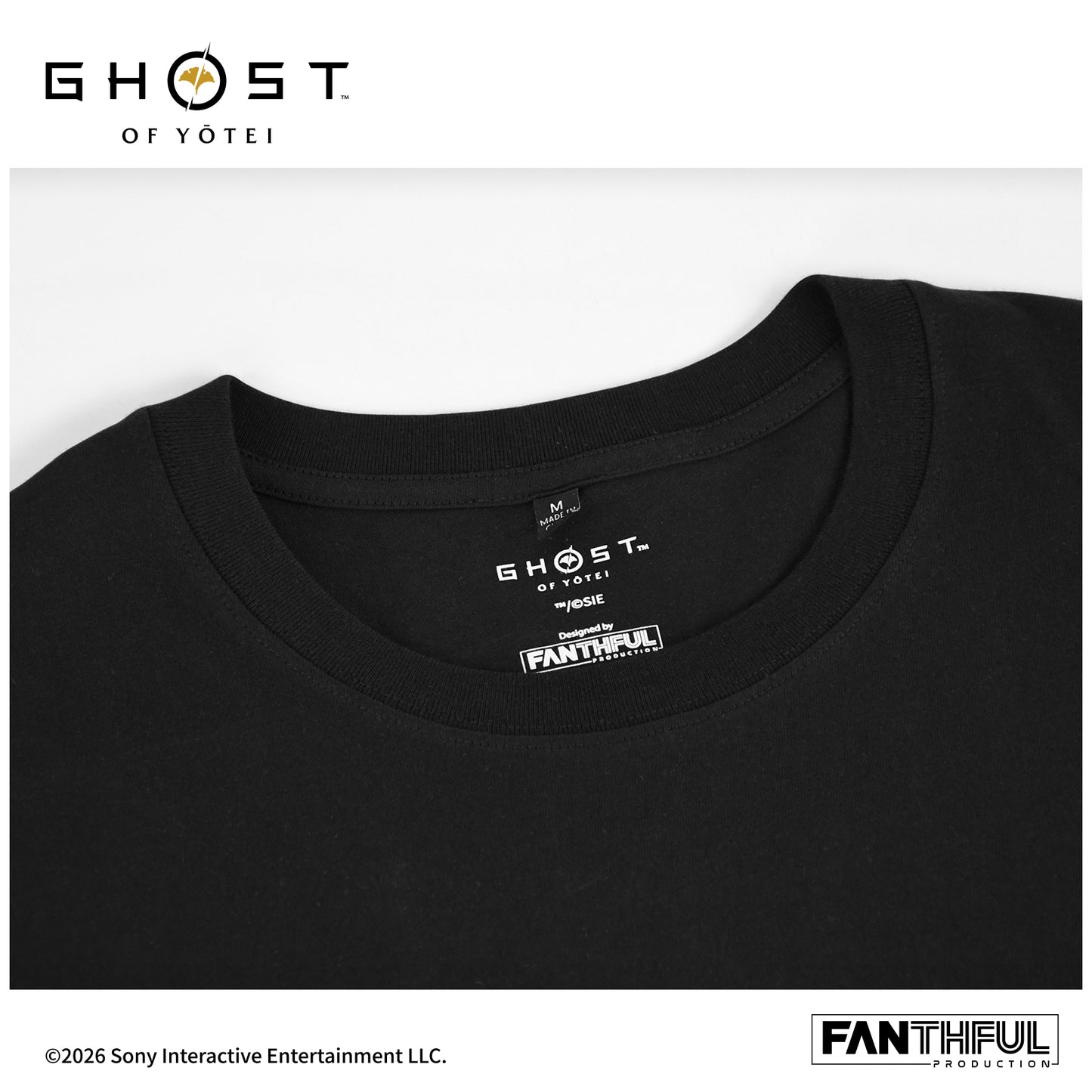 Ghost of Yotei Black T-Shirt