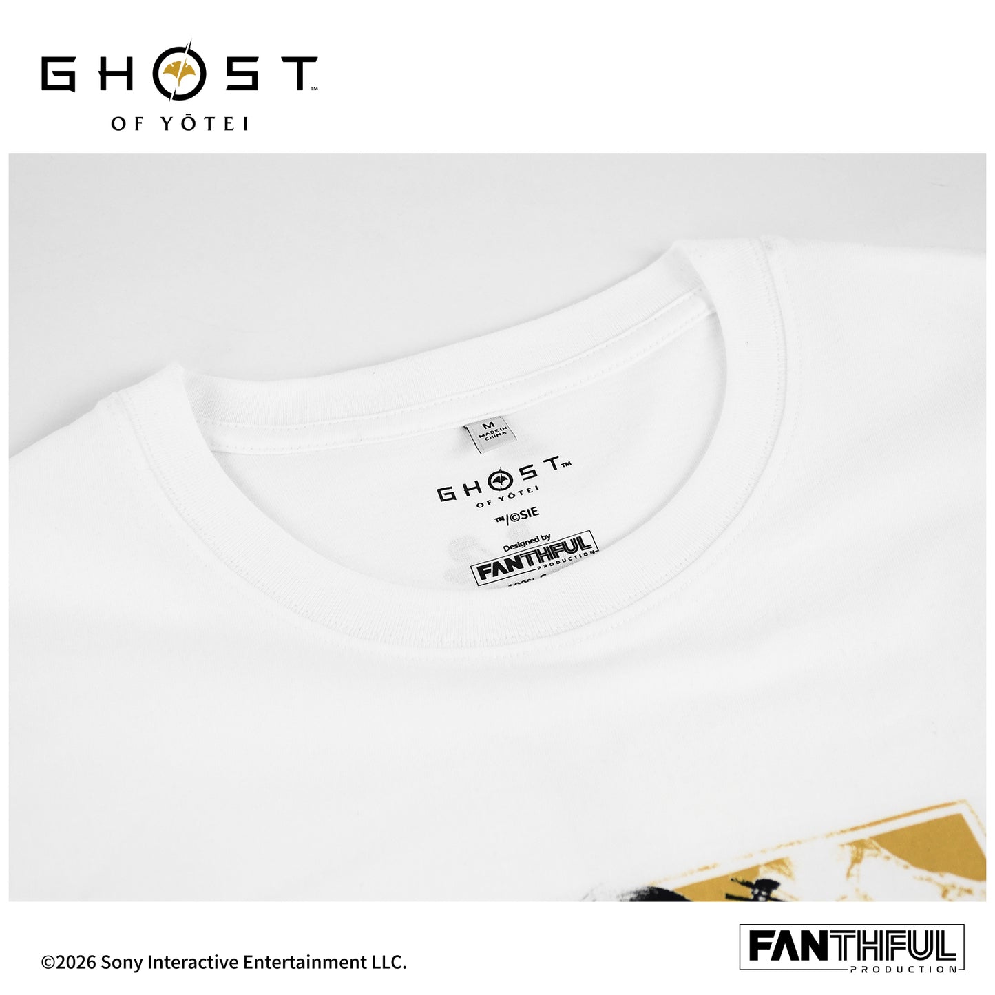 Ghost of Yotei White T-Shirt