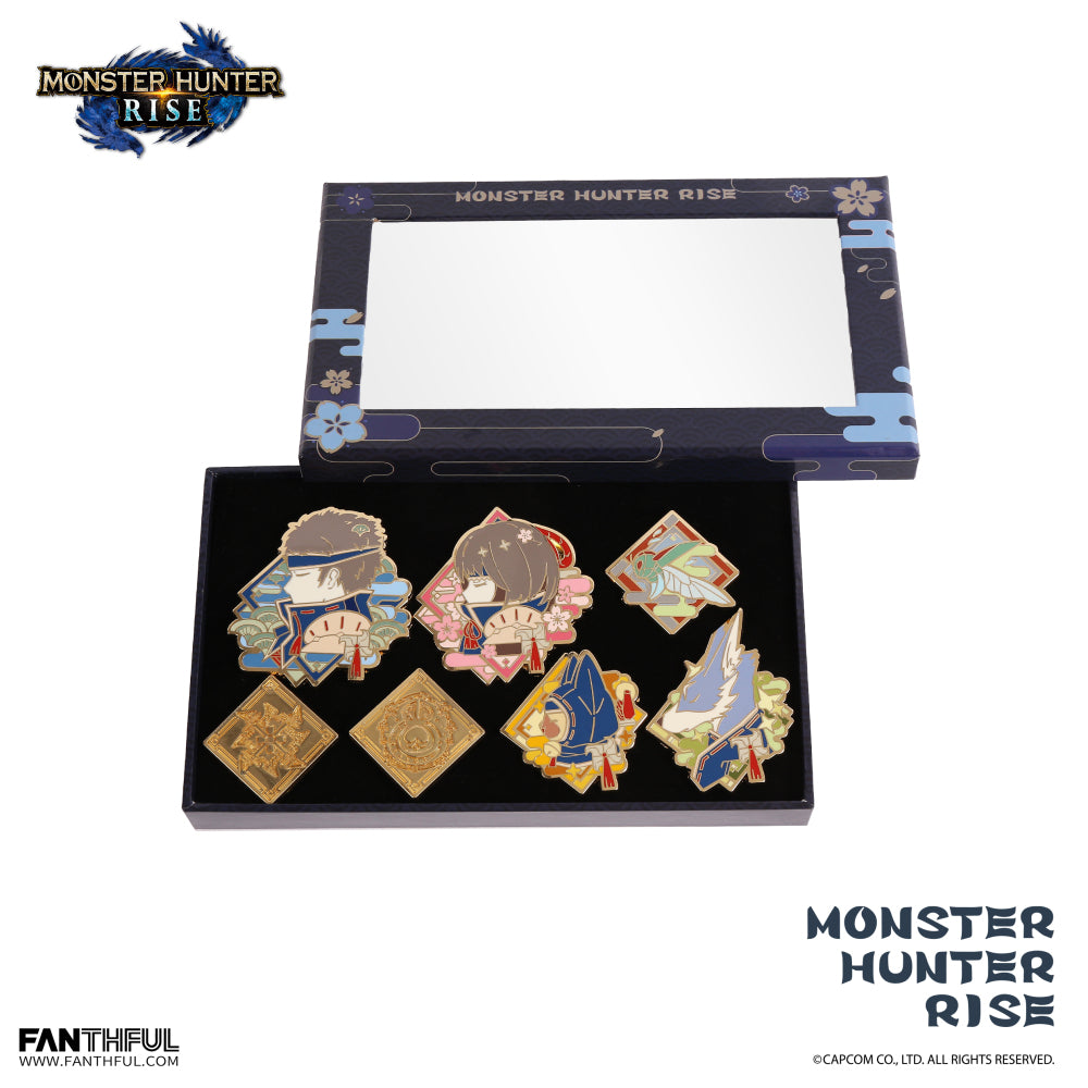 Monster Hunter Rise Pin Collection