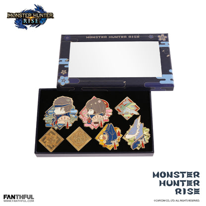 Monster Hunter Rise Pin Collection