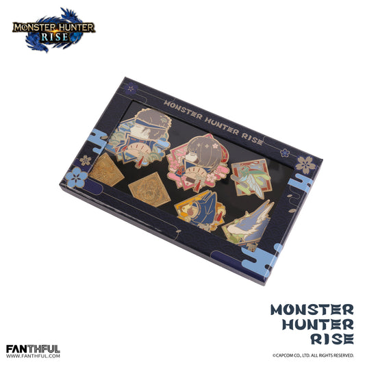 Monster Hunter Rise Pin Collection