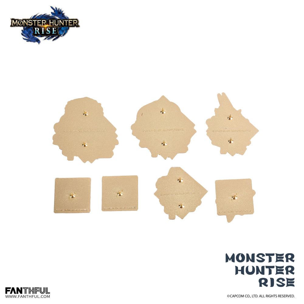 Monster Hunter Rise Pin Collection