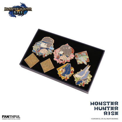 Monster Hunter Rise Pin Collection